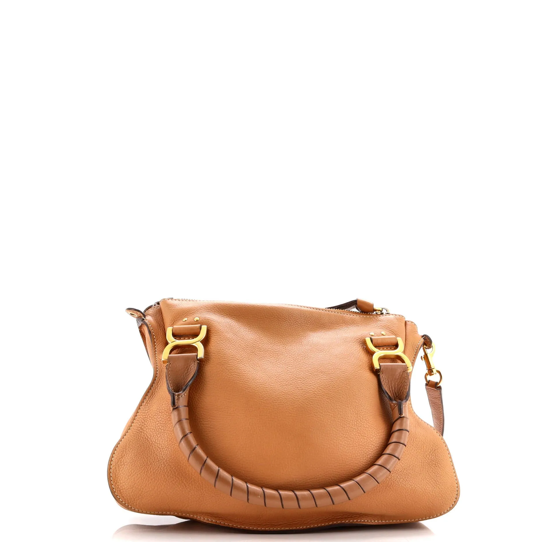 Pre-Loved Chloe Marcie Satchel Leather Medium sold by Zulily product image thumbnail 3