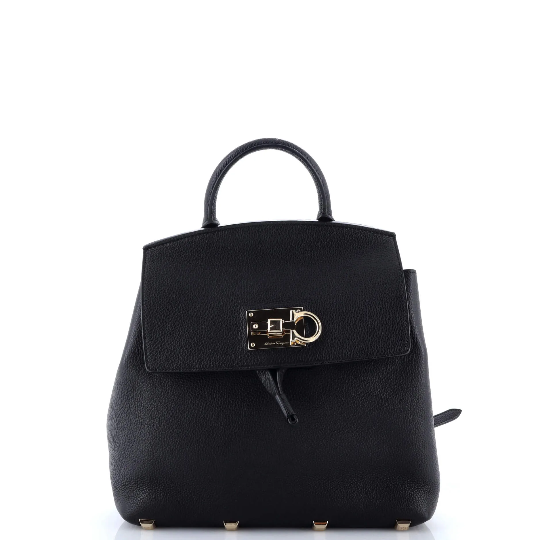 Pre-Loved Ferragamo Studio Backpack Leather sold by Zulily