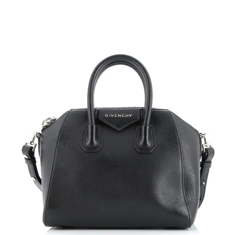 Pre-Loved Givenchy Antigona Bag Leather Mini sold by Zulily