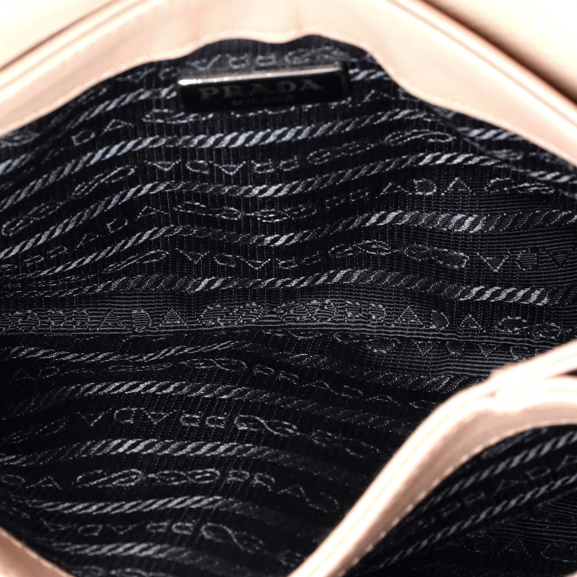 Pre-Loved Prada Chain Flap Crossbody Bag Saffiano and Soft Calf Small sold by Zulily product image thumbnail 5