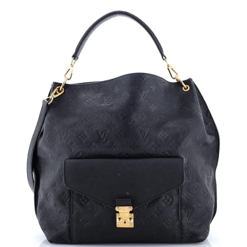 Pre-Loved Louis Vuitton Metis Hobo Monogram Empreinte Leather sold by Zulily