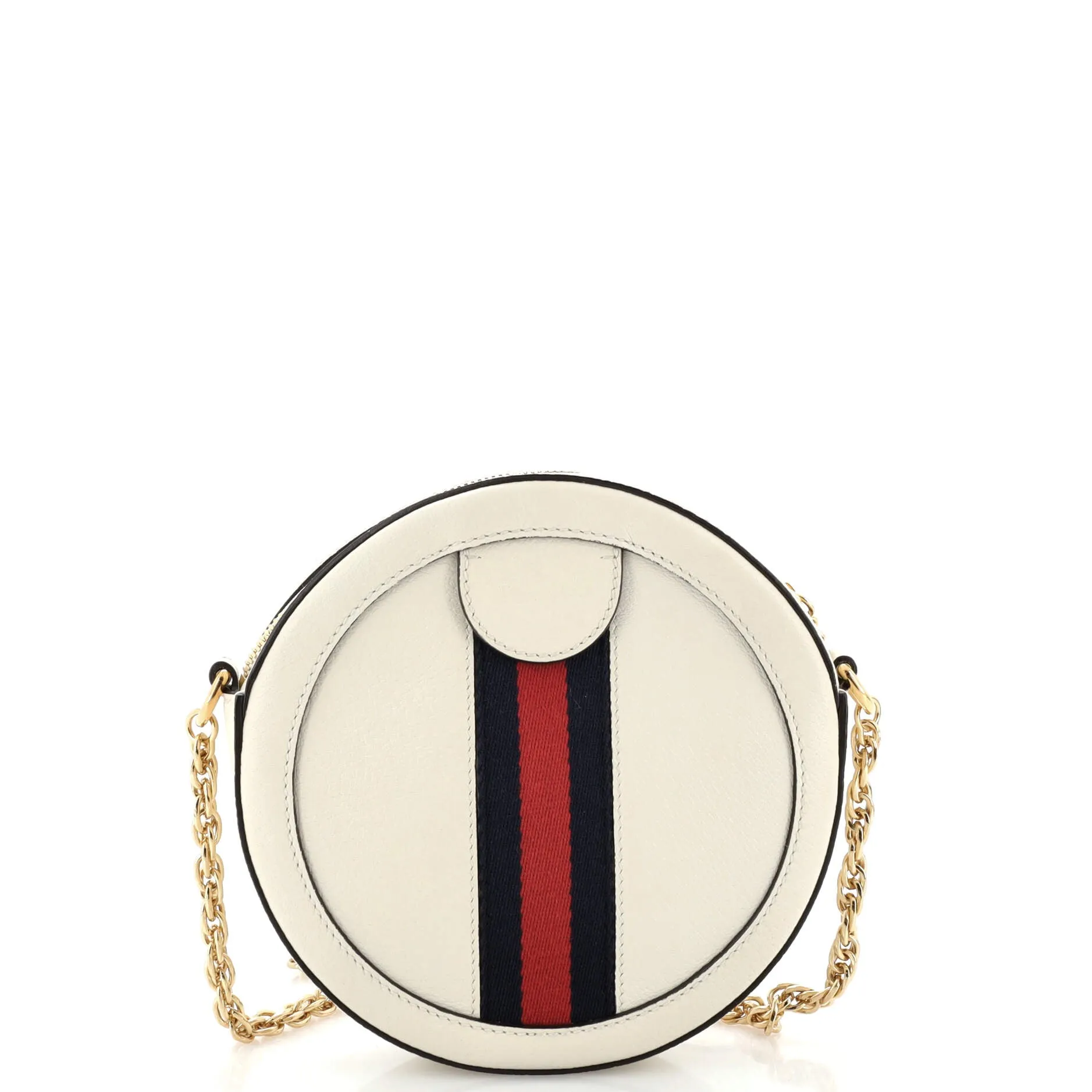 Pre-Loved Gucci Ophidia Round Shoulder Bag Leather Mini sold by Zulily product image thumbnail 3