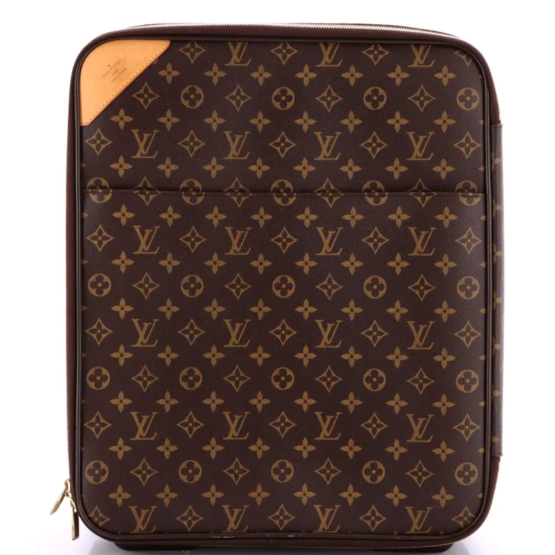 Pre-Loved Louis Vuitton Pegase Luggage Monogram Canvas 45 sold by Zulily