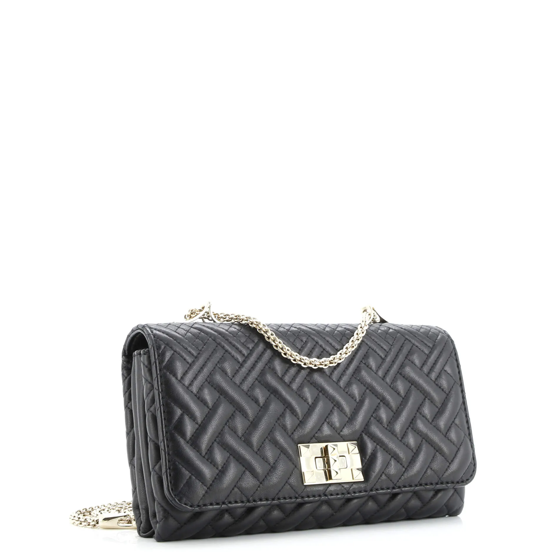 Pre-Loved Valentino Girello Shoulder Bag Quilted Leather Medium sold by Zulily product image thumbnail 2