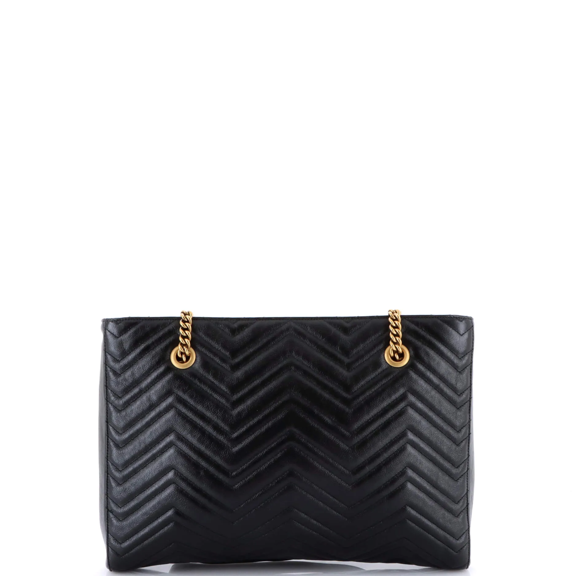 Pre-Loved Gucci GG Marmont Zip Tote Matelasse Leather Medium sold by Zulily product image thumbnail 3