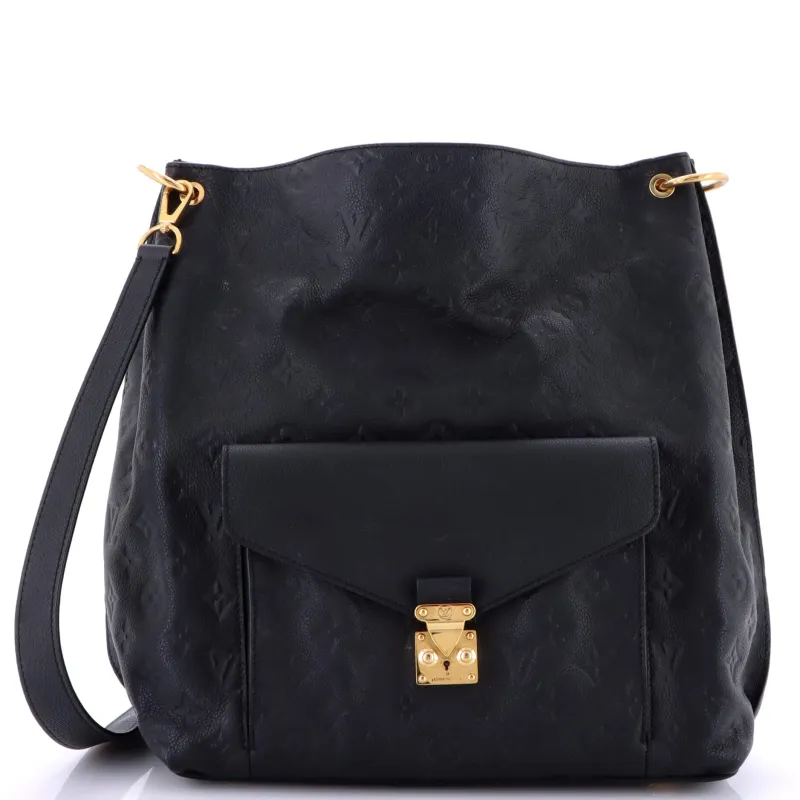 Pre-Loved Louis Vuitton Metis Hobo Monogram Empreinte Leather sold by Zulily