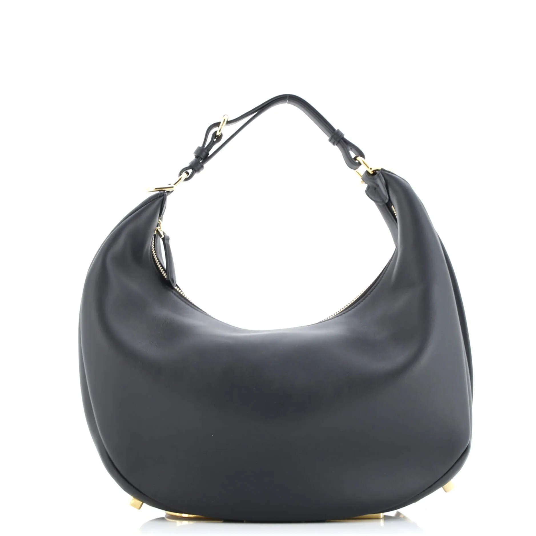 Pre-Loved Fendi Fendigraphy Bag Leather Small sold by Zulily