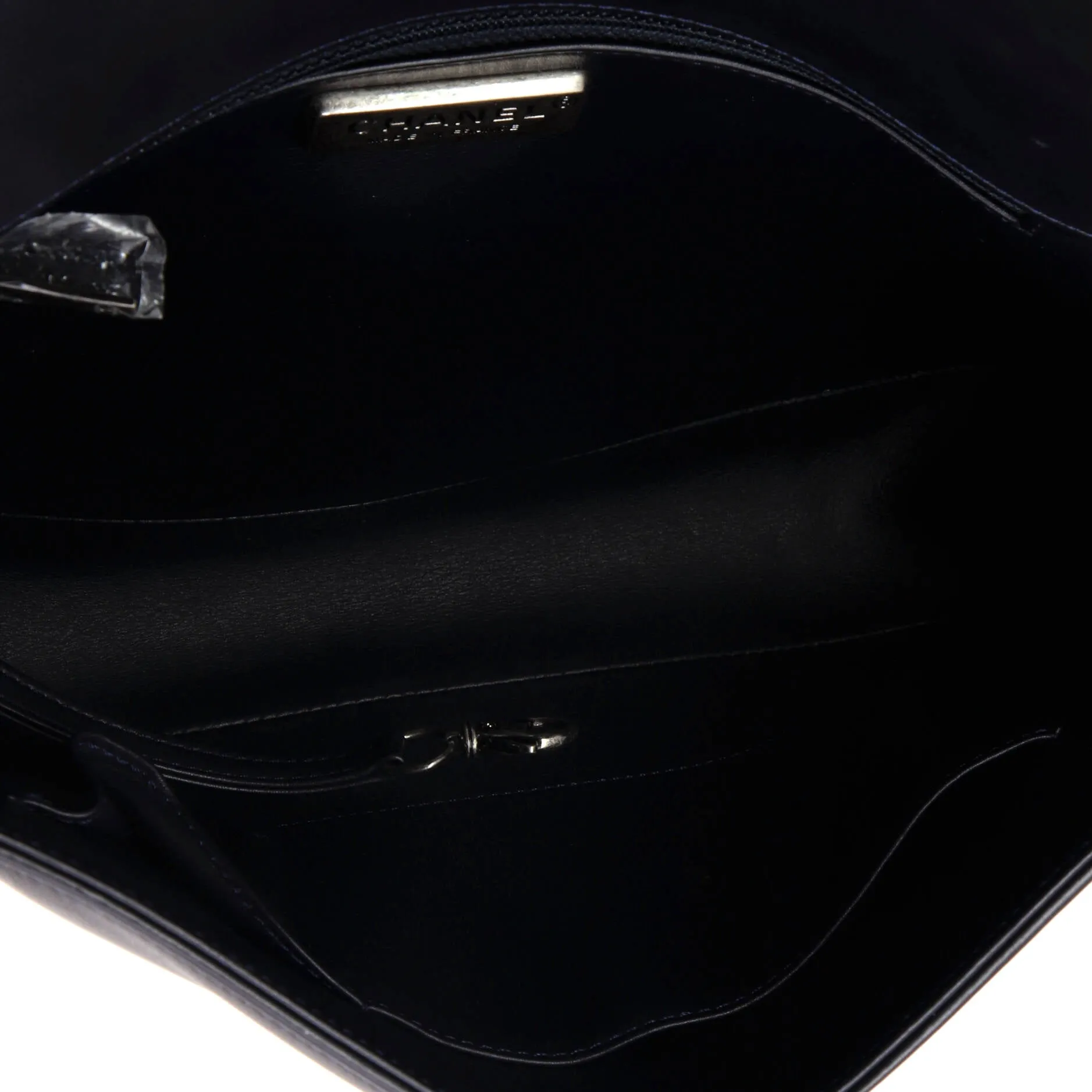 Pre-Loved Chanel Boy Flap Bag Python Large sold by Zulily product image thumbnail 5