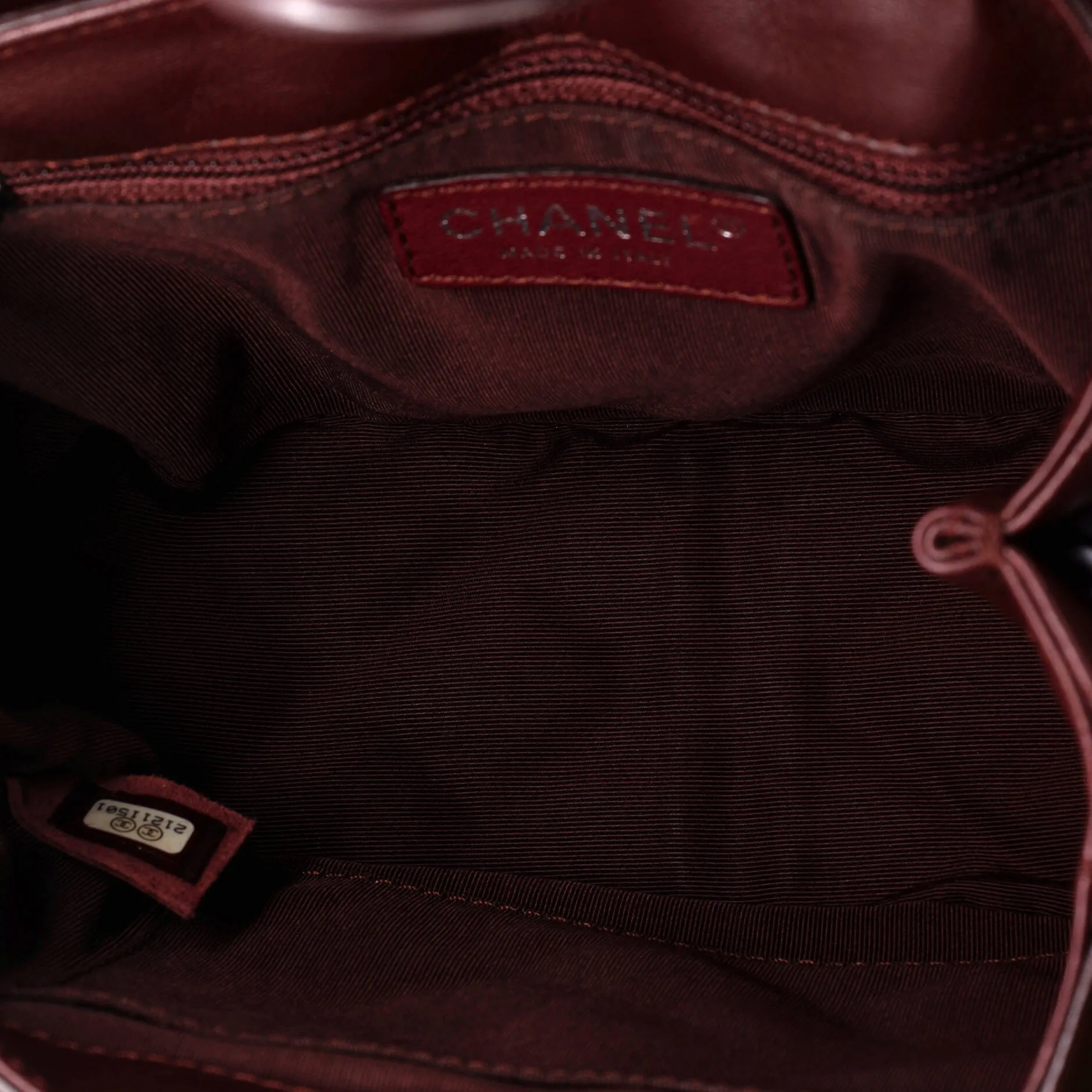 Pre-Loved Chanel Saddle Bag Quilted Calfskin Small sold by Zulily product image thumbnail 5