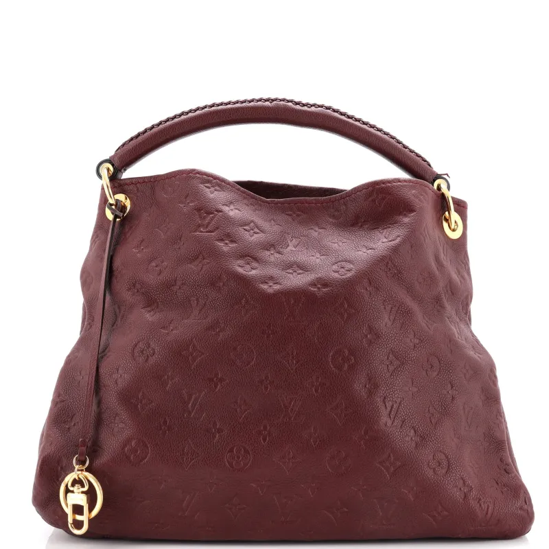 Pre-Loved Louis Vuitton Artsy Handbag Monogram Empreinte Leather MM sold by Zulily