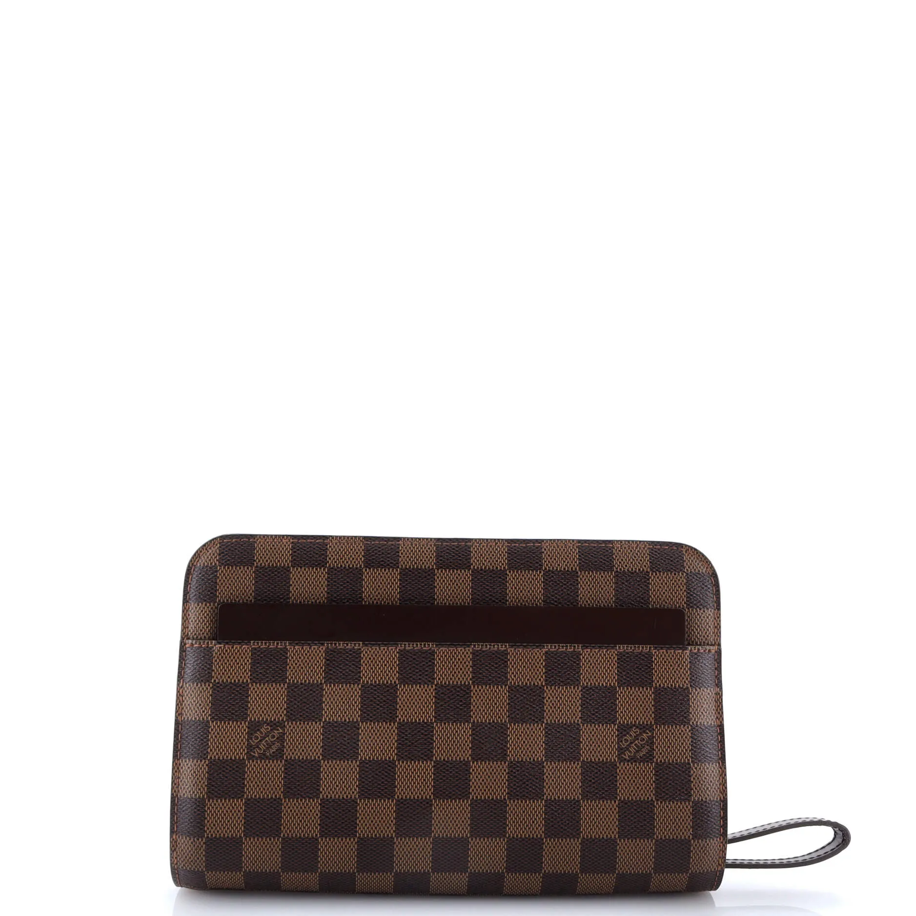 Pre-Loved Louis Vuitton Pochette Saint Louis Damier sold by Zulily