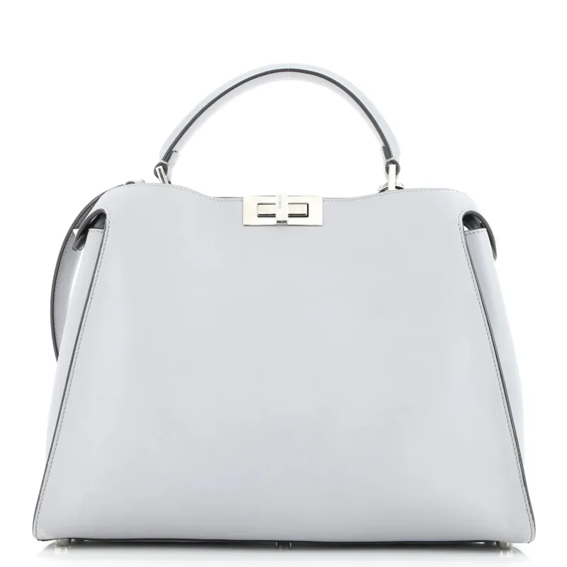 Pre-Loved Fendi Peekaboo Essential Bag Leather Large sold by Zulily