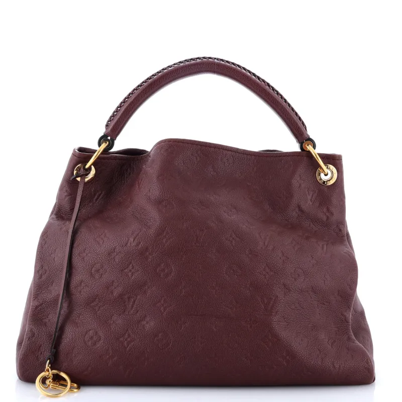 Pre-Loved Louis Vuitton Artsy Handbag Monogram Empreinte Leather MM sold by Zulily