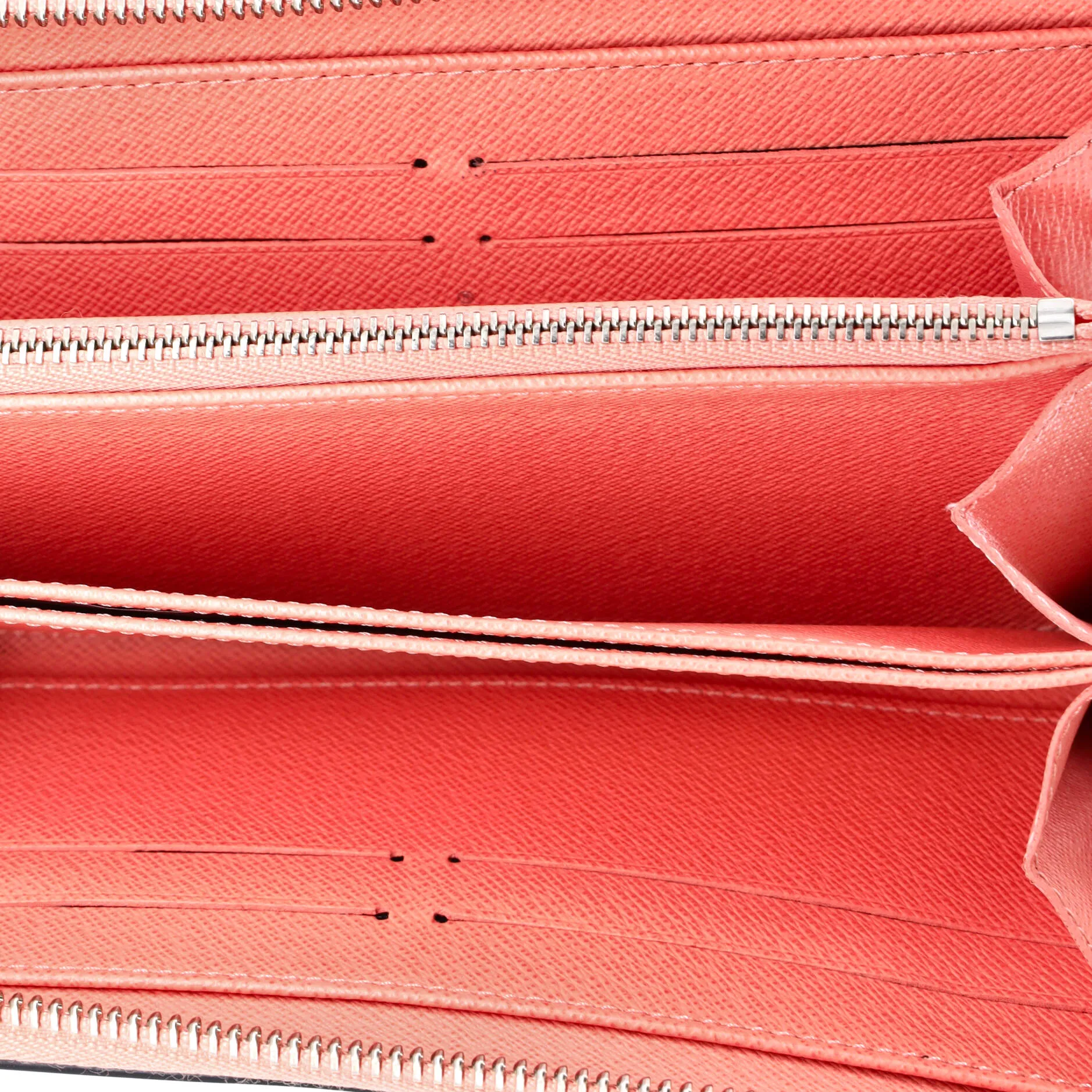 Pre-Loved Louis Vuitton Zippy Wallet Limited Edition Aqua Print Epi Leather sold by Zulily product image thumbnail 5