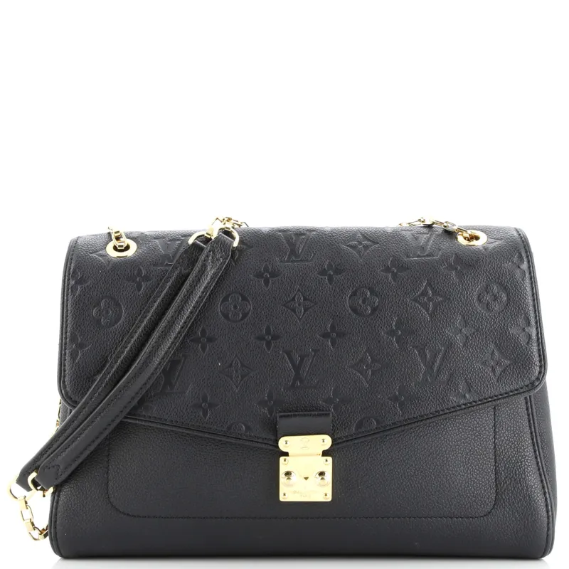Pre-Loved Louis Vuitton Saint Germain Handbag Monogram Empreinte Leather MM sold by Zulily