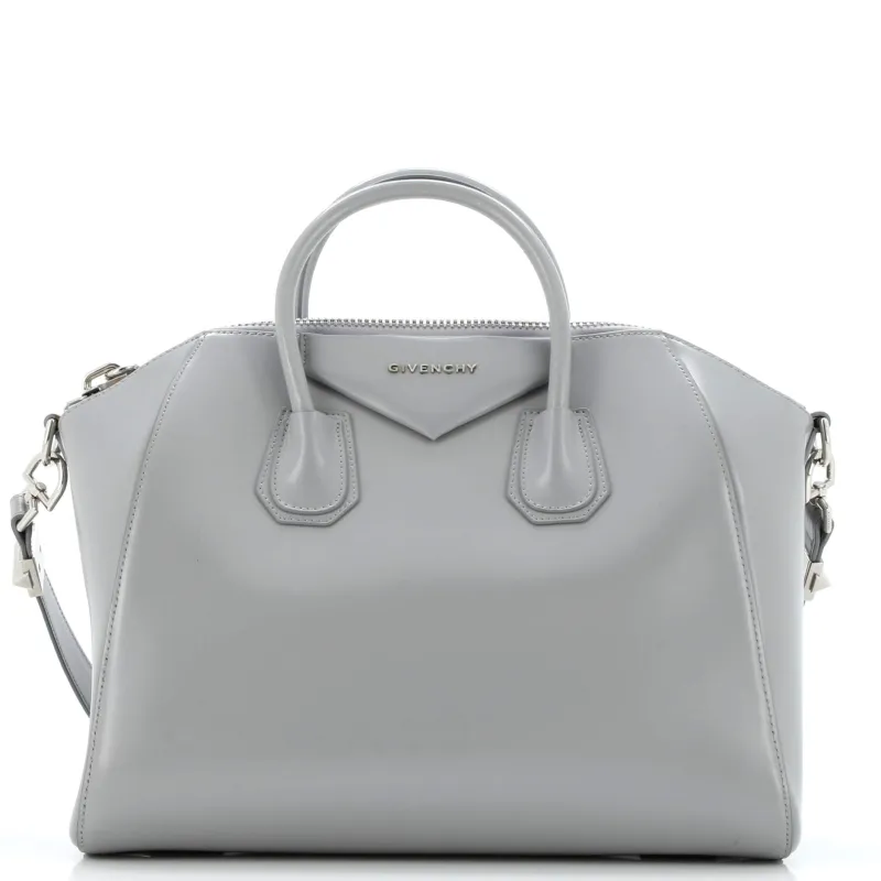Pre-Loved Givenchy Antigona Bag Glazed Leather Medium sold by Zulily