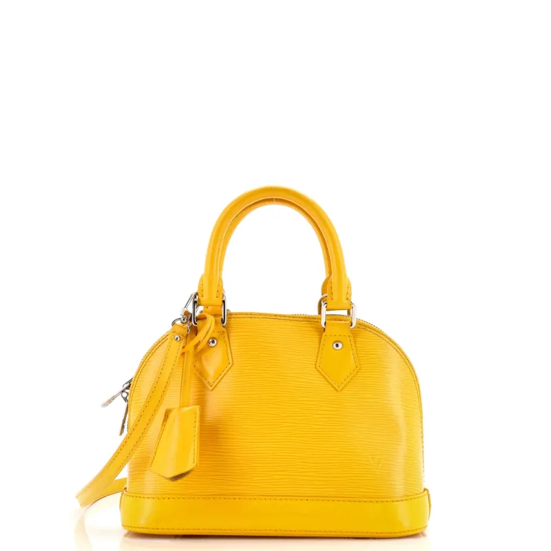 Pre-Loved Louis Vuitton Alma Handbag Epi Leather BB sold by Zulily