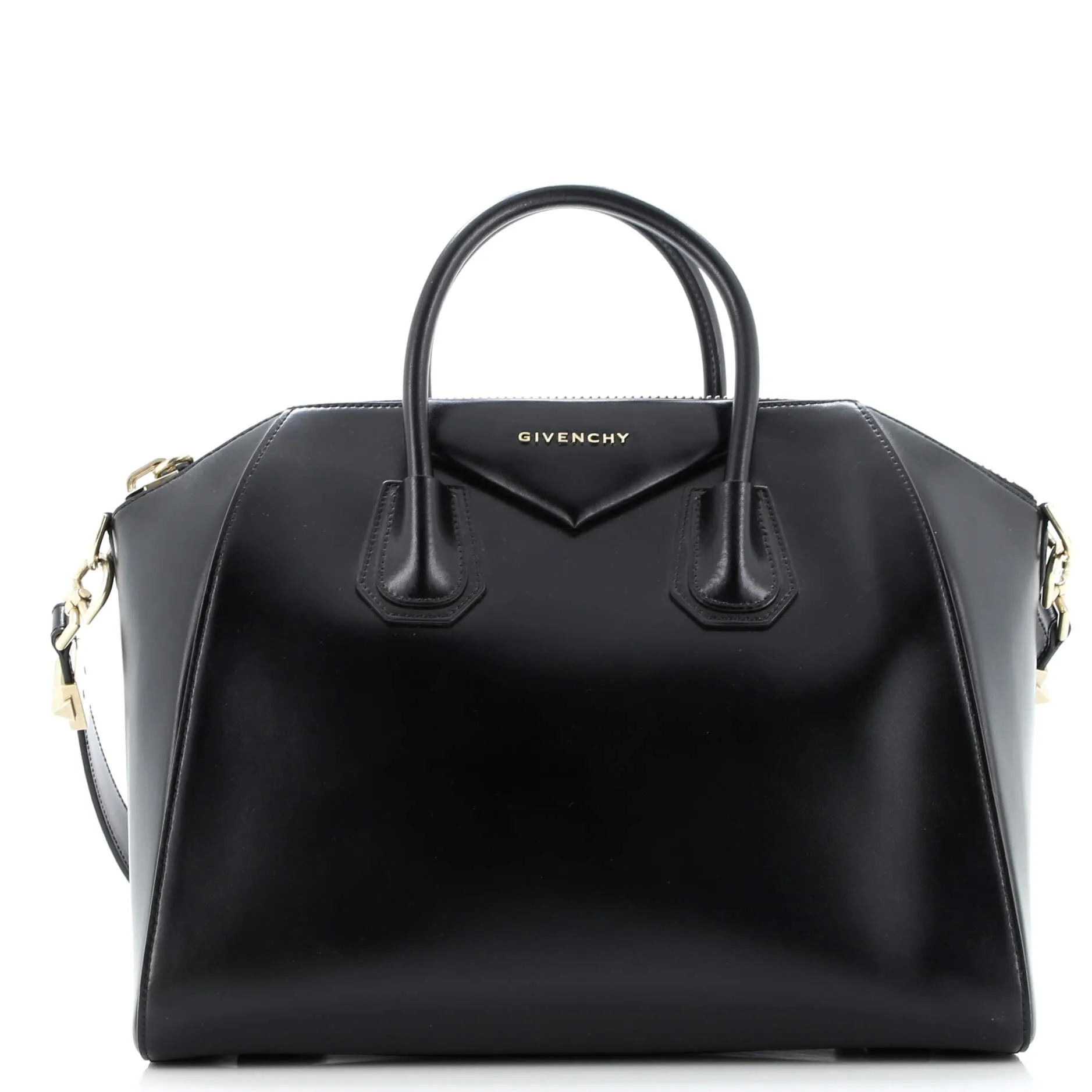 Pre-Loved Givenchy Antigona Bag Glazed Leather Medium sold by Zulily