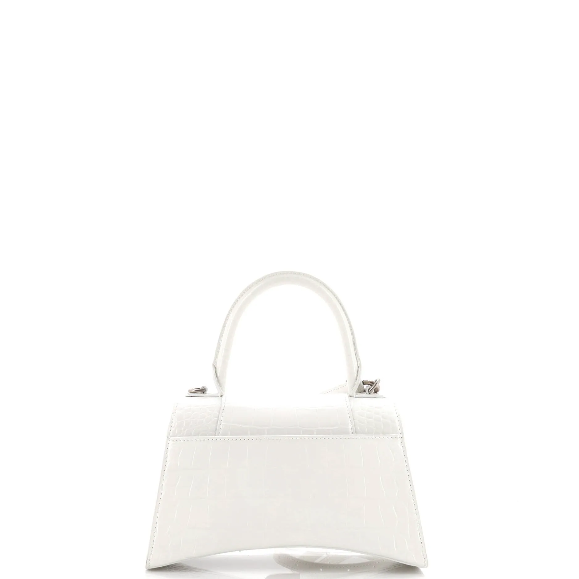 Pre-Loved Balenciaga Hourglass Top Handle Bag Crocodile Embossed Leather Small sold by Zulily product image thumbnail 3