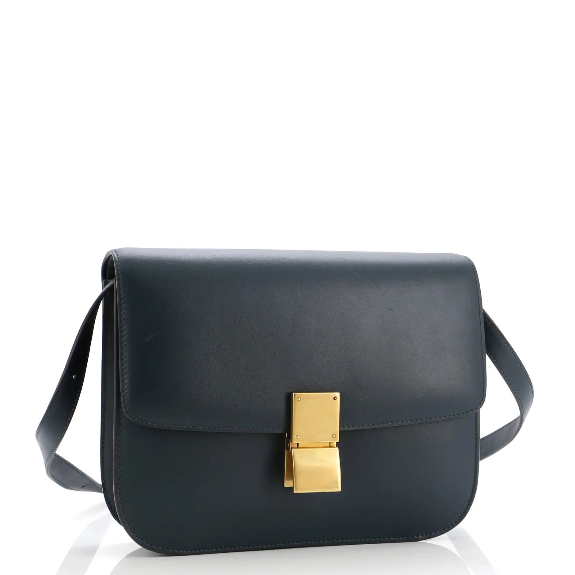 Pre-Loved Celine Classic Box Bag Smooth Leather Medium sold by Zulily product image thumbnail 2