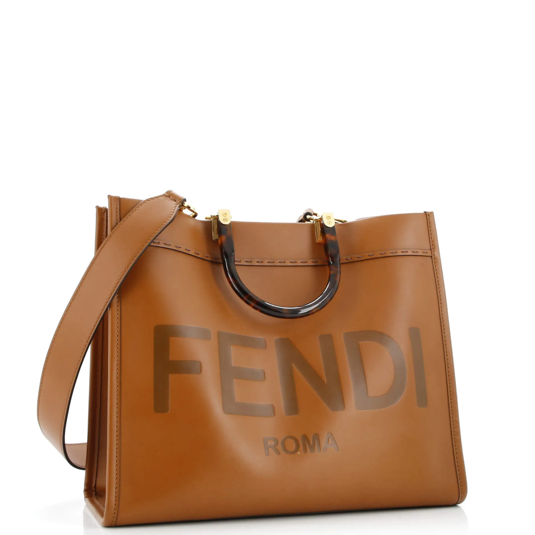 Pre-Loved Fendi Sunshine Shopper Tote Leather Medium sold by Zulily product image thumbnail 2