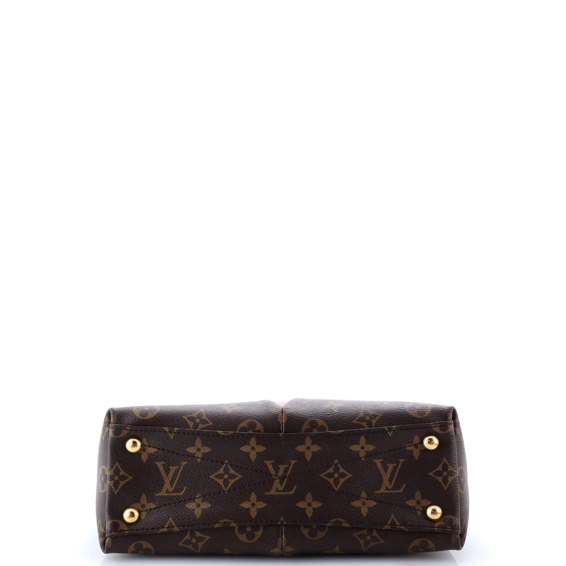 Pre-Loved Louis Vuitton V Tote Monogram Canvas and Leather BB sold by Zulily product image thumbnail 4