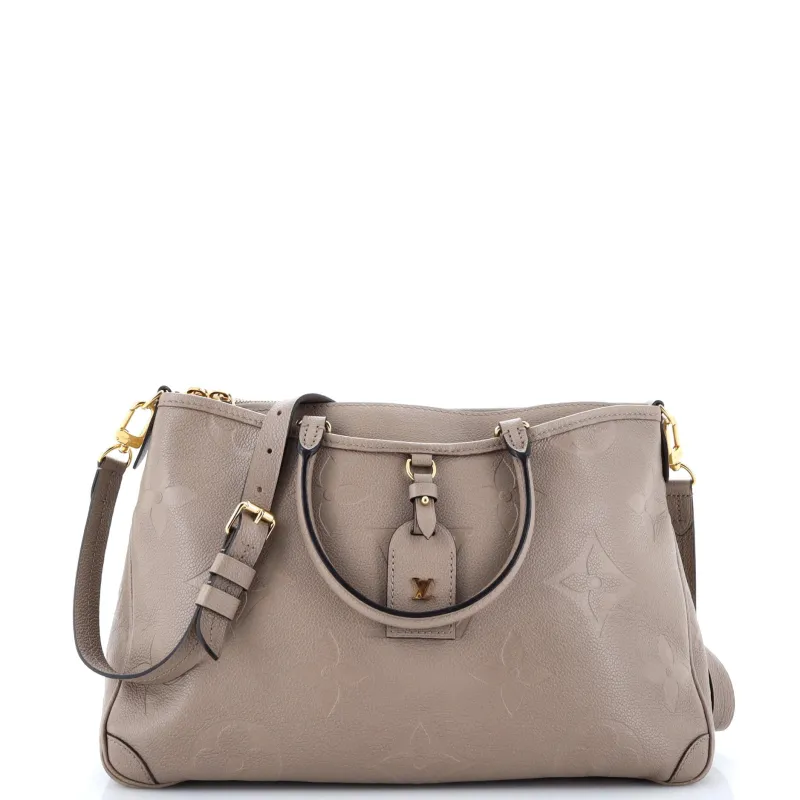 Pre-Loved Louis Vuitton Trianon Handbag Monogram Empreinte Giant MM sold by Zulily