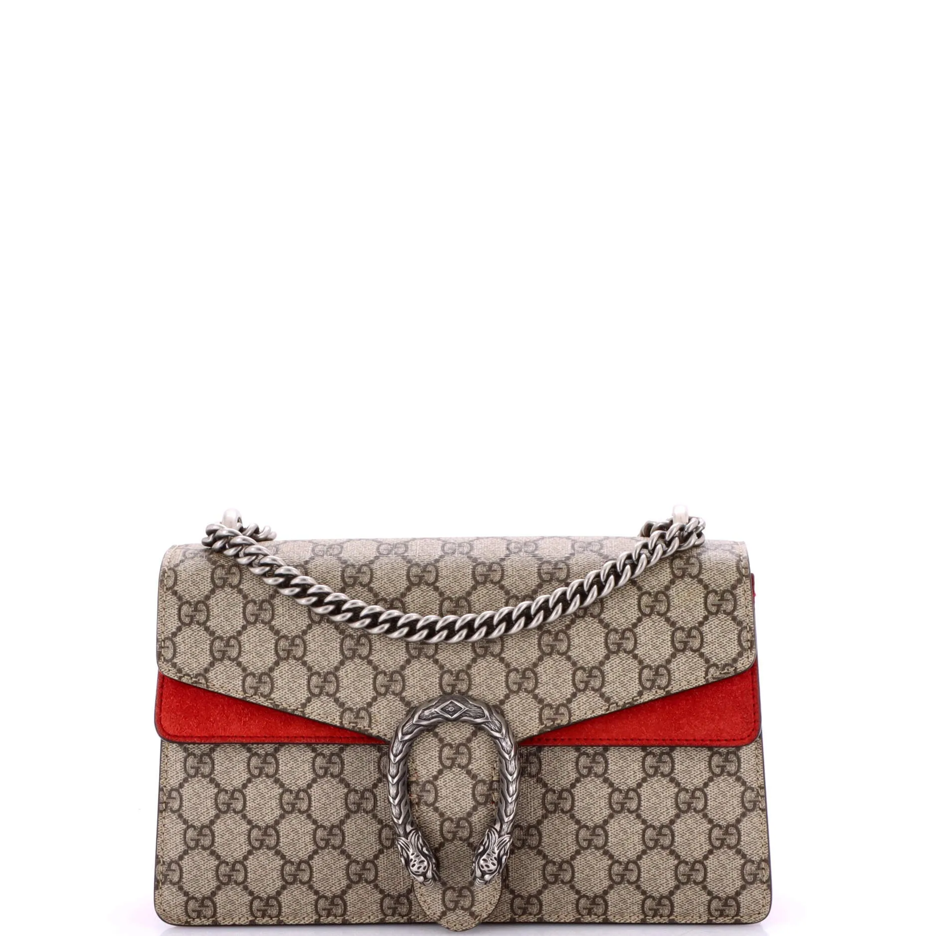 Pre-Loved Gucci Dionysus Bag GG Coated Canvas Small sold by Zulily