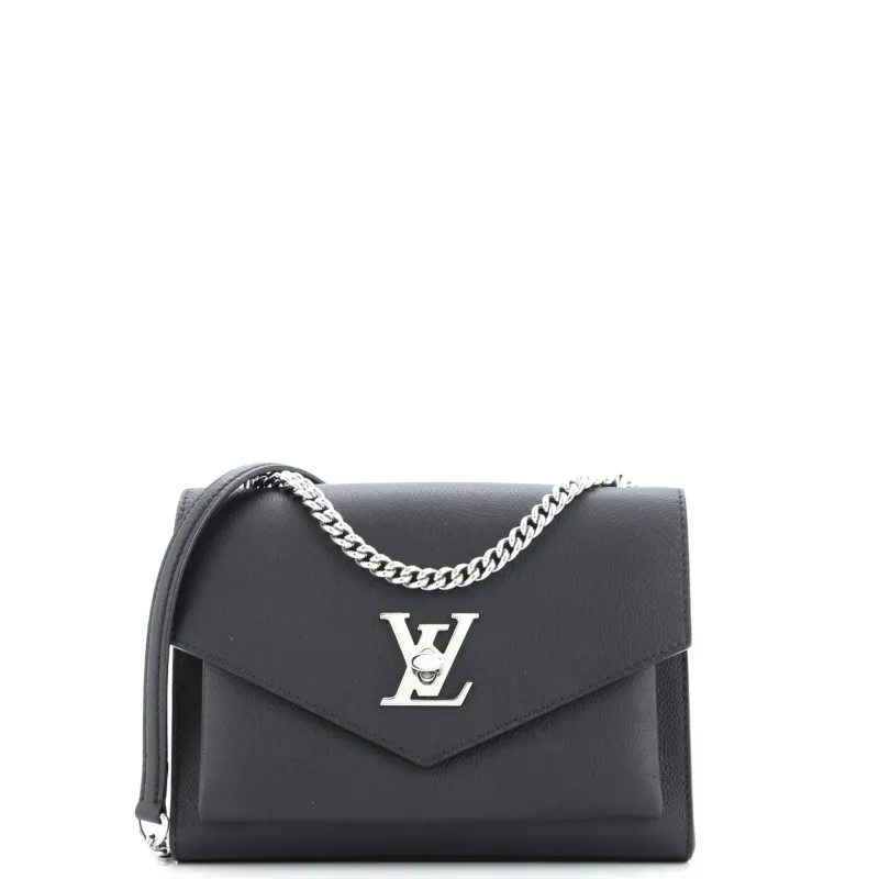 Pre-Loved Louis Vuitton Mylockme Handbag Leather BB sold by Zulily