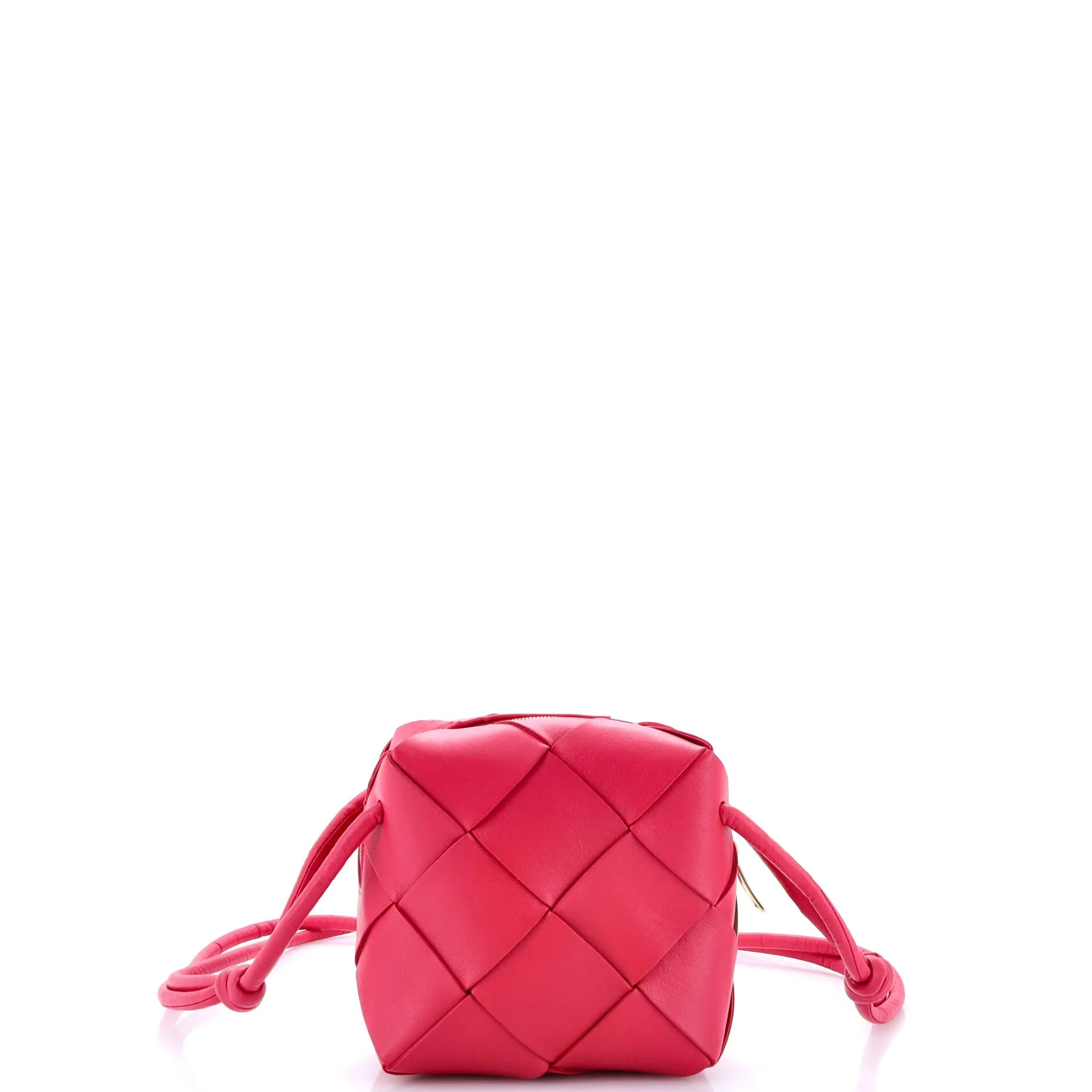 Pre-Loved Bottega Veneta Cassette Camera Crossbody Bag Maxi Intrecciato Leather Mini sold by Zulily product image thumbnail 3