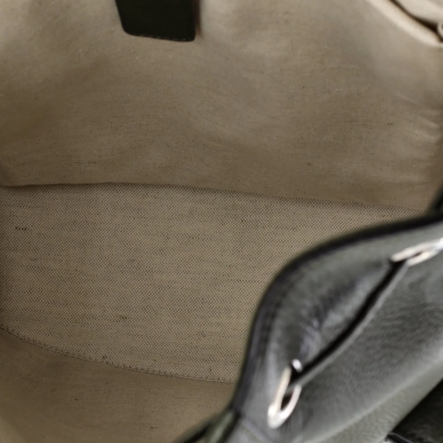 Pre-Loved Gucci Double Pocket Belt Backpack Jumbo GG Embossed Leather Large sold by Zulily product image thumbnail 5