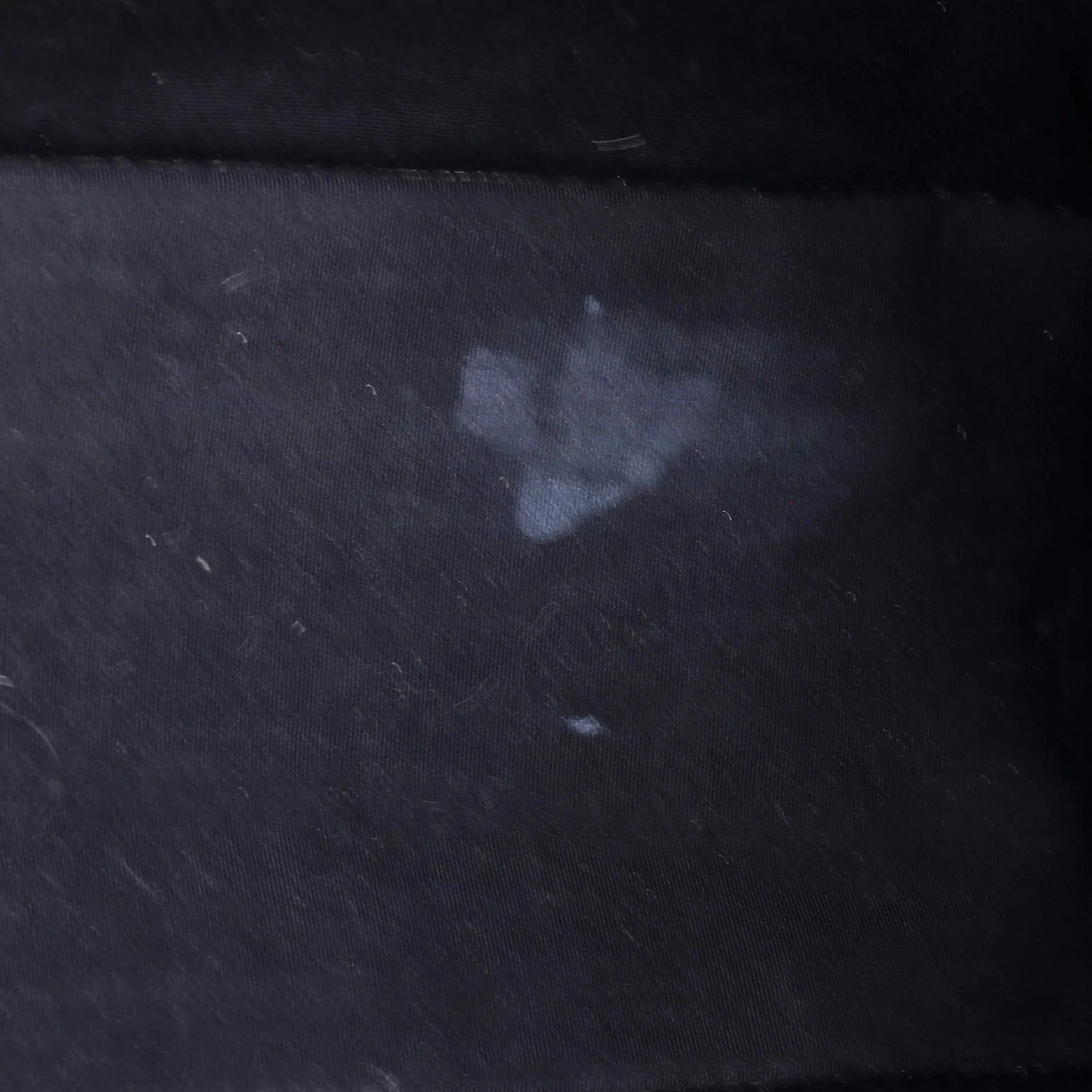 Pre-Loved Saint Laurent Rive Gauche Shopper Tote Raffia with Canvas Large sold by Zulily product image thumbnail 5