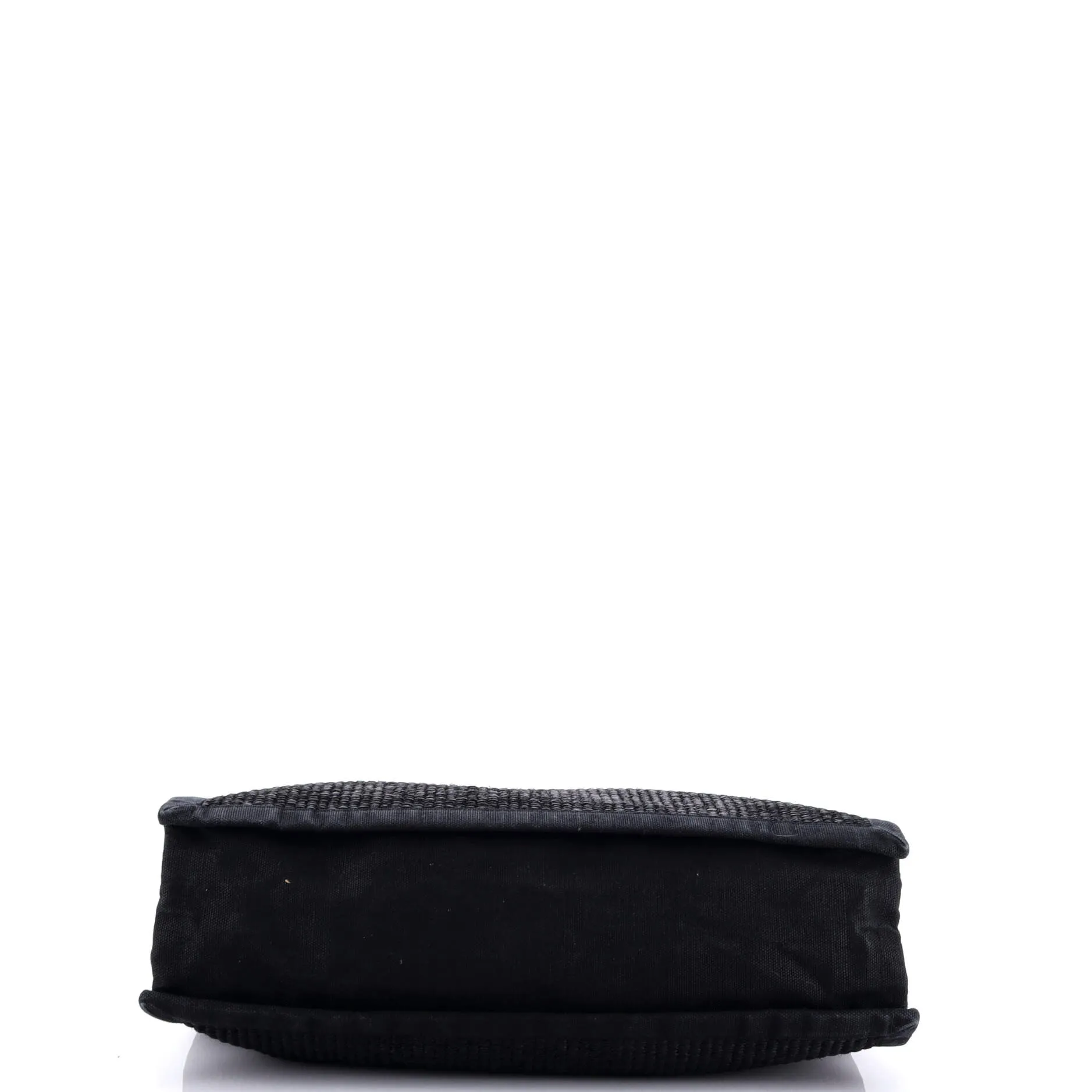 Pre-Loved Saint Laurent Rive Gauche Shopper Tote Raffia with Canvas Large sold by Zulily product image thumbnail 4