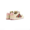 Pre-Loved Gucci Screener Sneakers GG Canvas with Crystals sold by Zulily