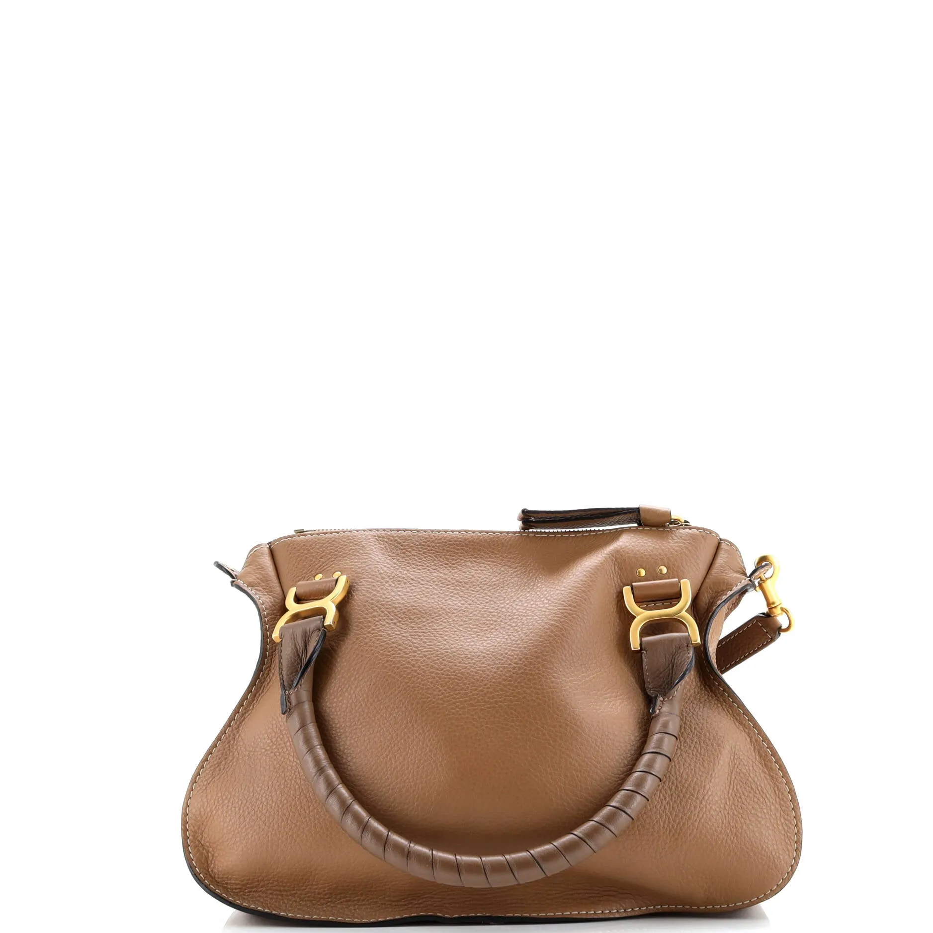 Pre-Loved Chloe Marcie Satchel Leather Medium sold by Zulily product image thumbnail 3