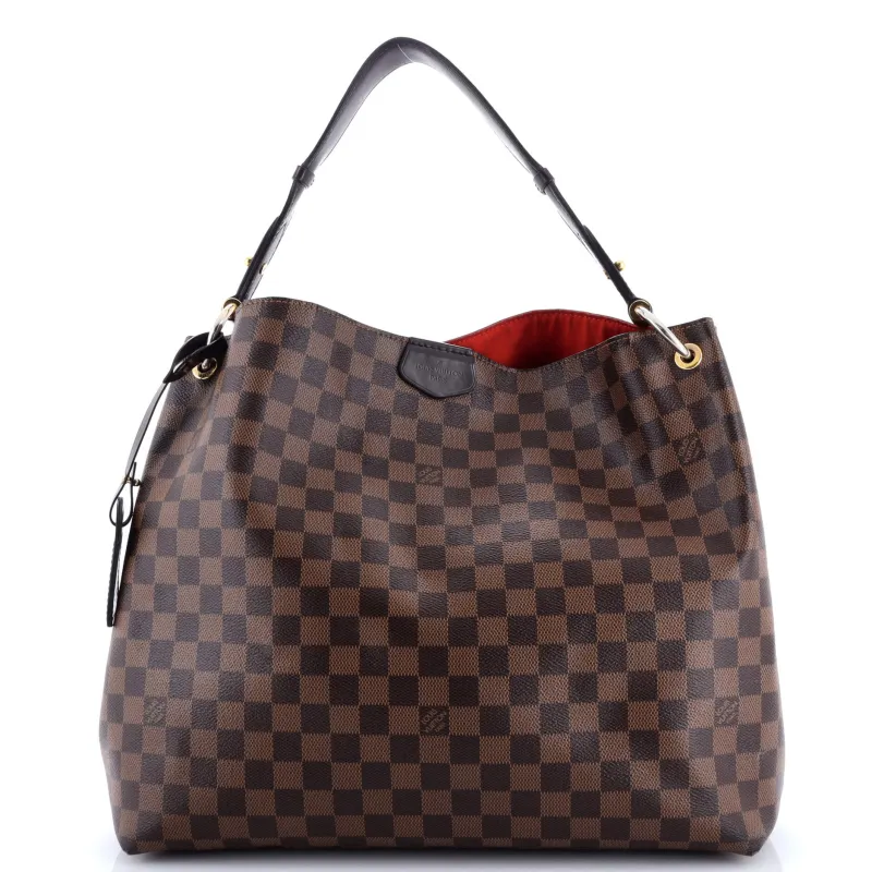 Pre-Loved Louis Vuitton Graceful Handbag Damier MM sold by Zulily