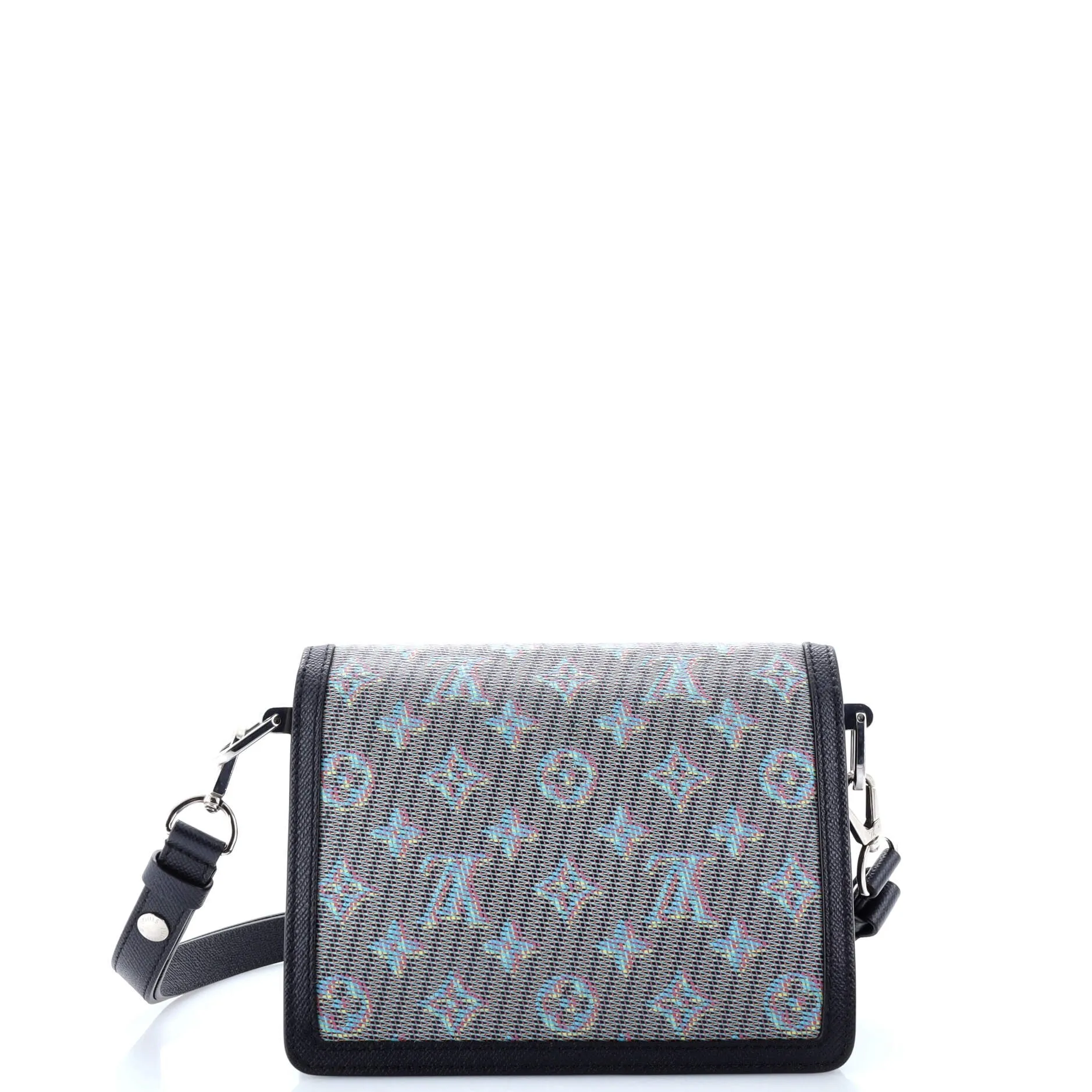 Pre-Loved Louis Vuitton Dauphine Shoulder Bag Damier Monogram LV Pop Canvas Mini sold by Zulily product image thumbnail 3