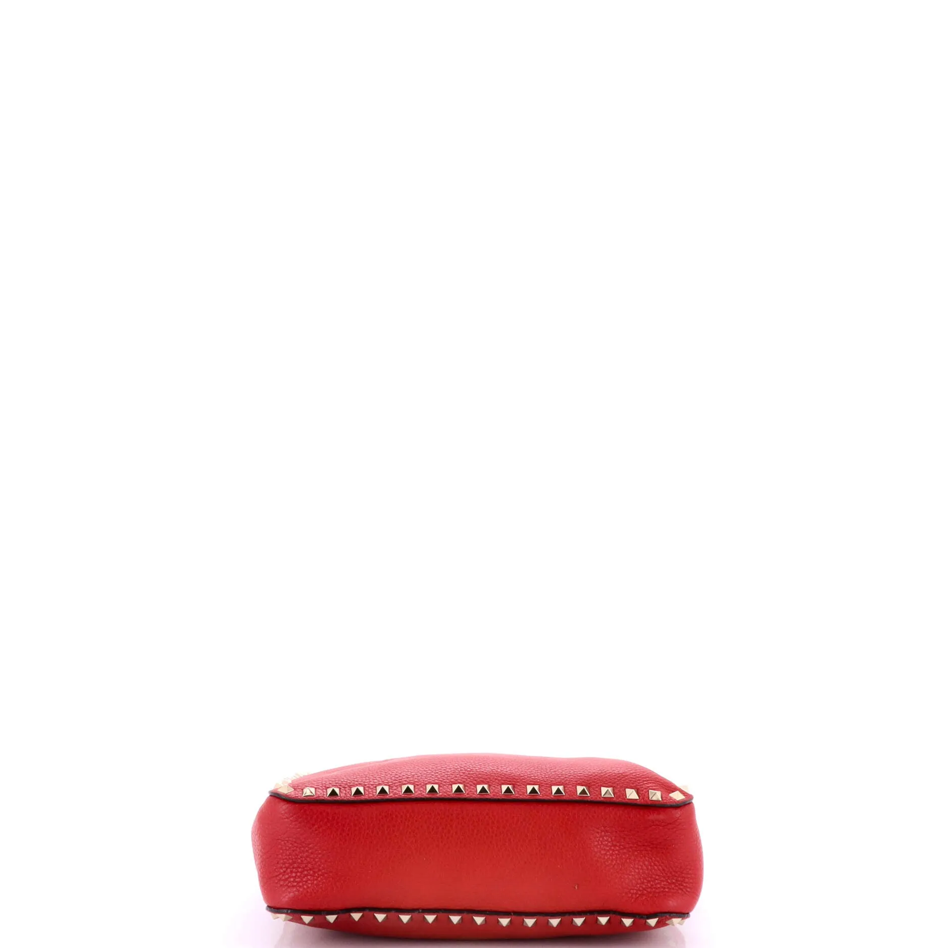 Pre-Loved Valentino Rockstud Flip Lock Messenger Bag Leather Small sold by Zulily product image thumbnail 4