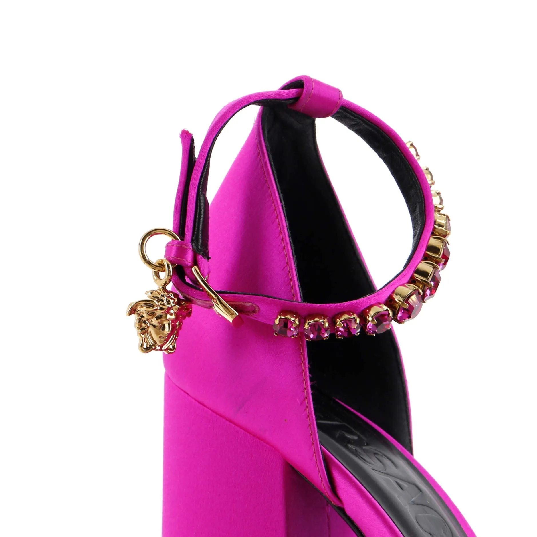 Pre-Loved Versace Women's Medusa Aevitas Platform Pumps Leather with Crystals sold by Zulily product image thumbnail 5