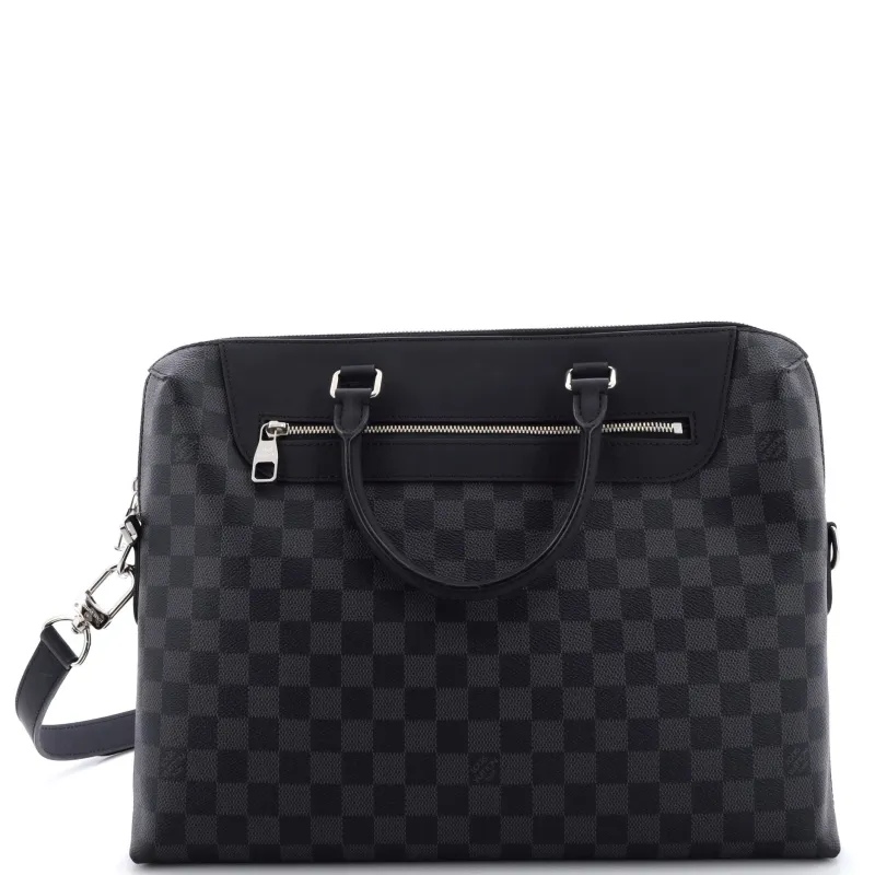Pre-Loved Louis Vuitton Porte-Documents Jour NM Bag Damier Graphite sold by Zulily