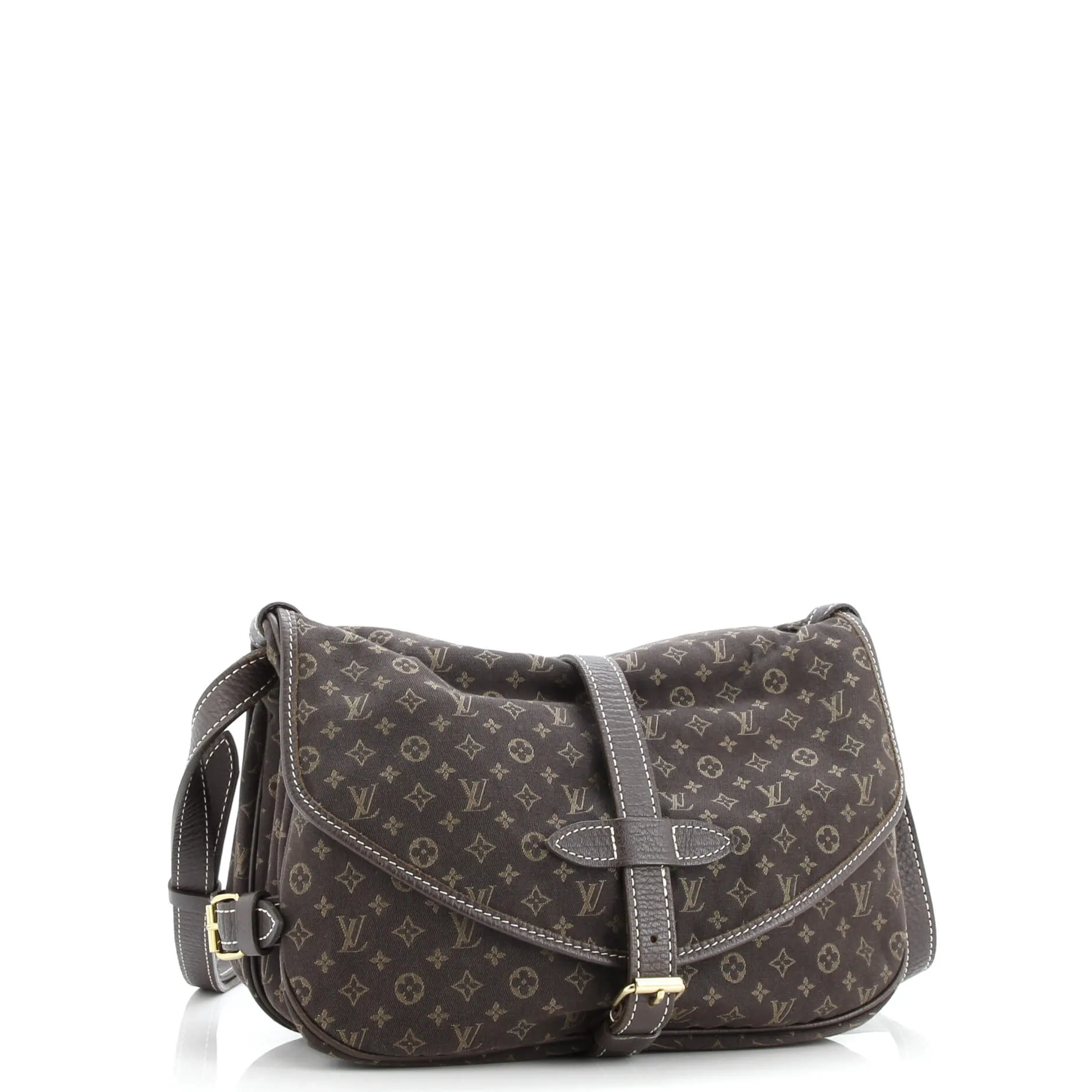 Pre-Loved Louis Vuitton Saumur Handbag Mini Lin 30 sold by Zulily product image thumbnail 2