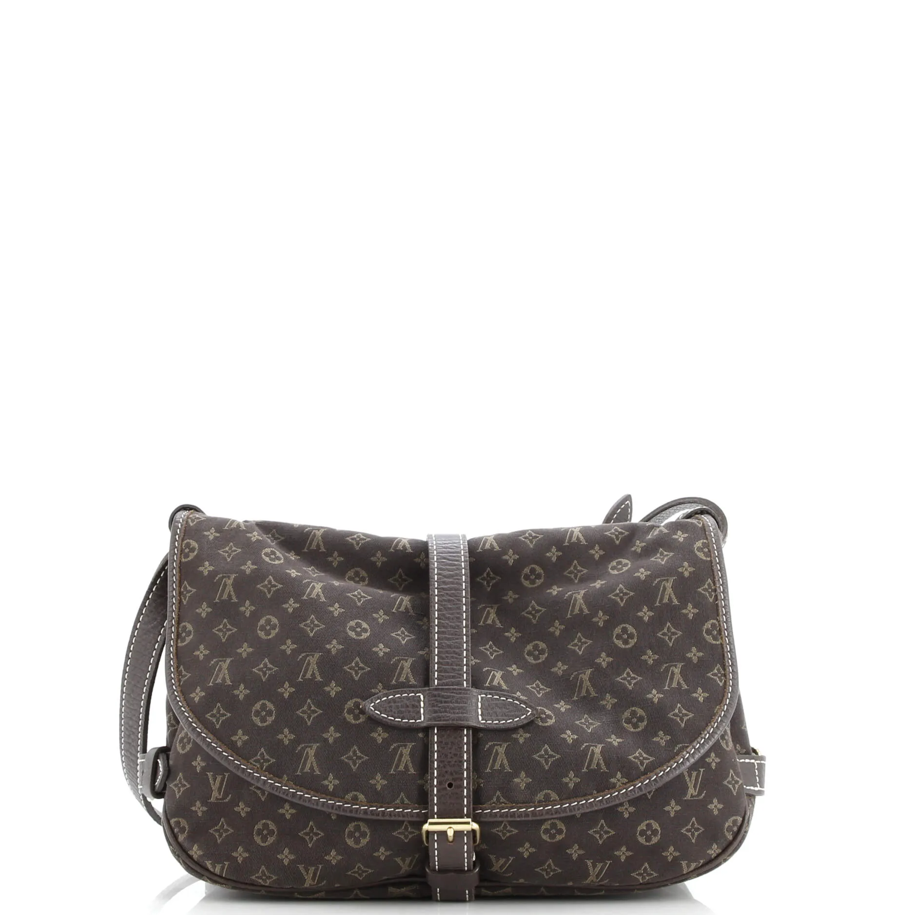 Pre-Loved Louis Vuitton Saumur Handbag Mini Lin 30 sold by Zulily product image thumbnail 3