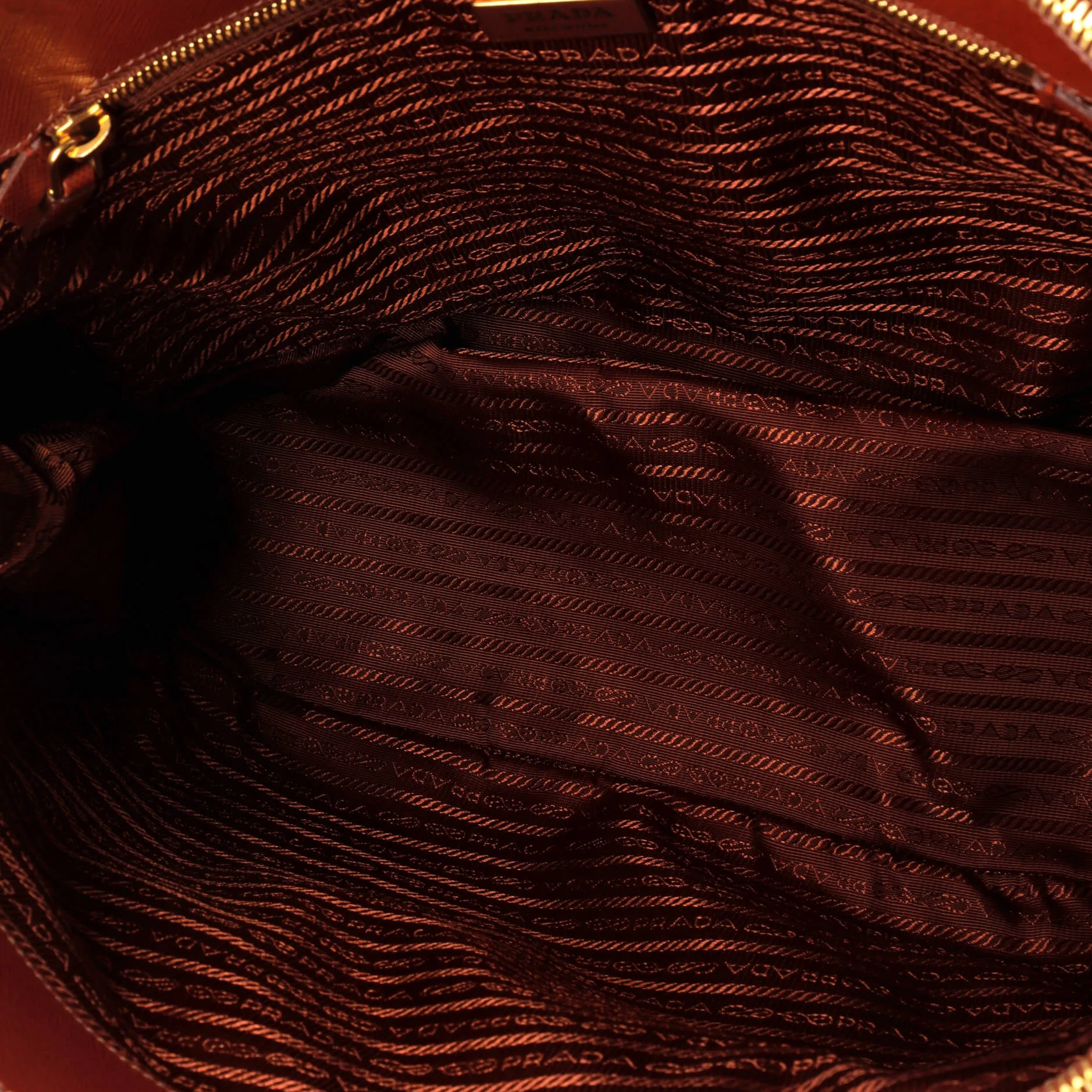 Pre-Loved Prada Double Zip Lux Tote Saffiano Leather Large sold by Zulily product image thumbnail 5