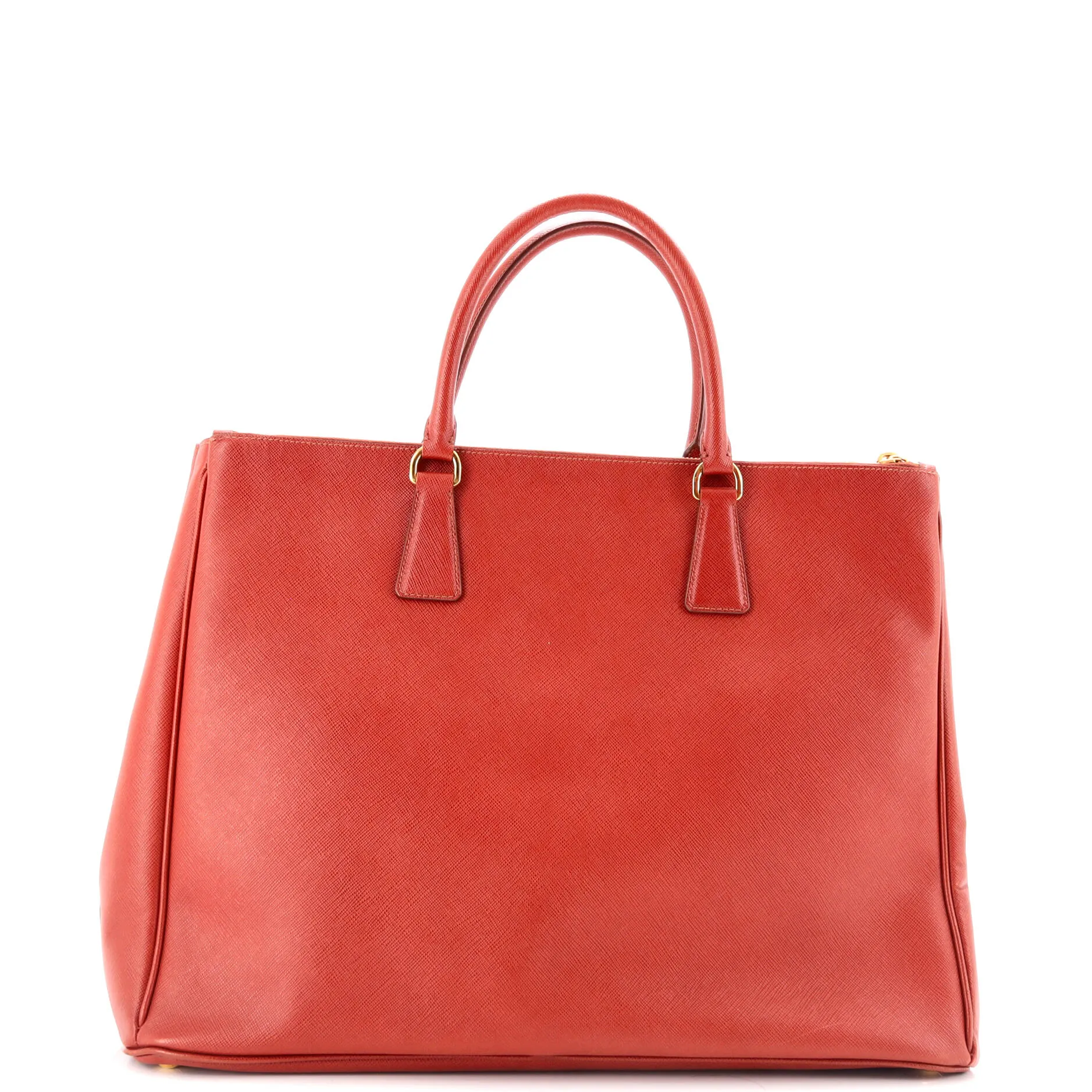 Pre-Loved Prada Double Zip Lux Tote Saffiano Leather Large sold by Zulily product image thumbnail 3