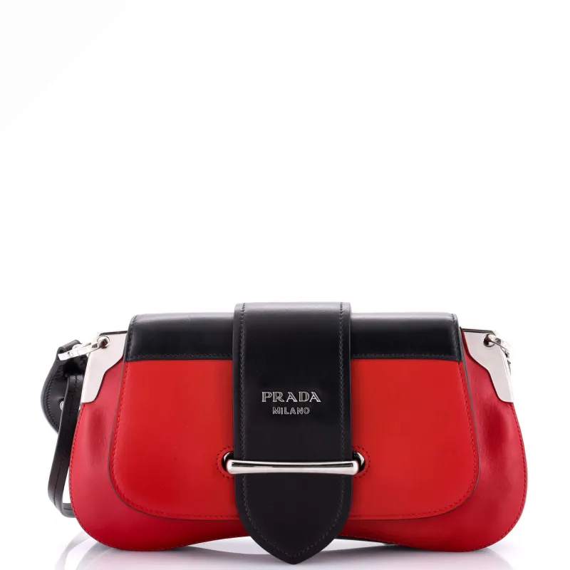 Pre-Loved Prada Sidonie Shoulder Bag City Calf Medium sold by Zulily