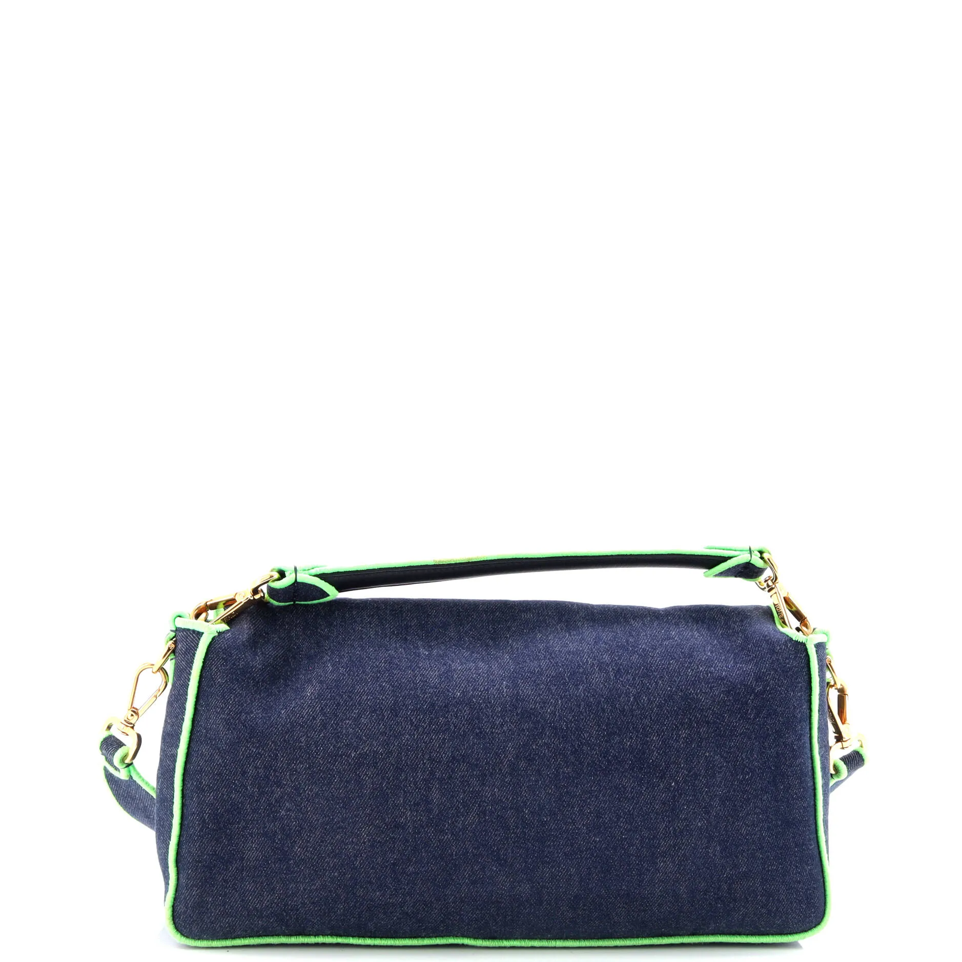 Pre-Loved Fendi Baguette NM Bag Denim Large sold by Zulily product image thumbnail 3