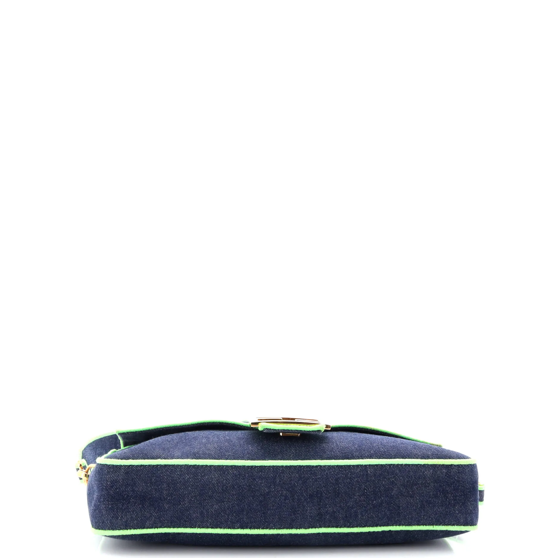 Pre-Loved Fendi Baguette NM Bag Denim Large sold by Zulily product image thumbnail 4