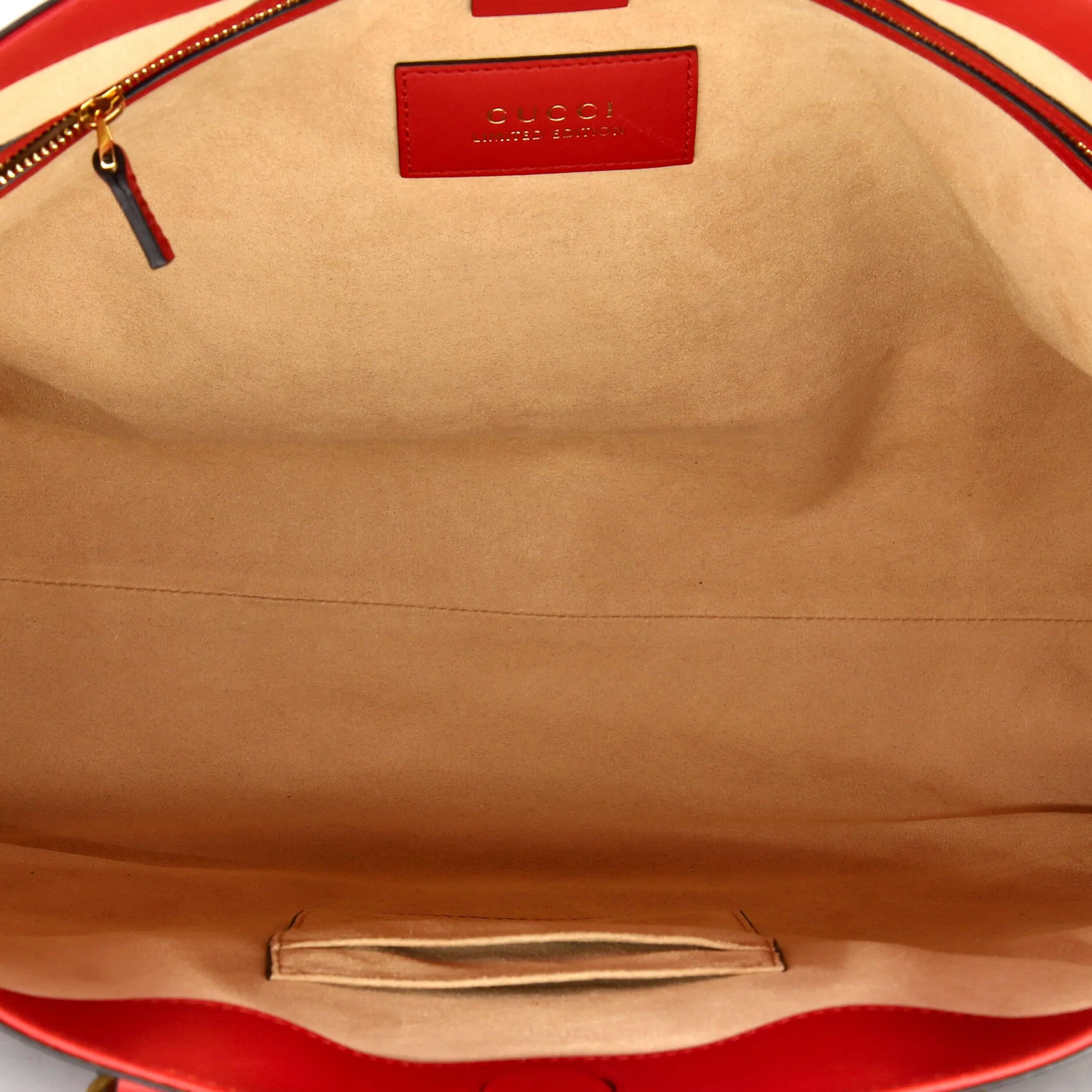 Pre-Loved Gucci Convertible Soft Tote Embroidered GG Coated Canvas Medium sold by Zulily product image thumbnail 5