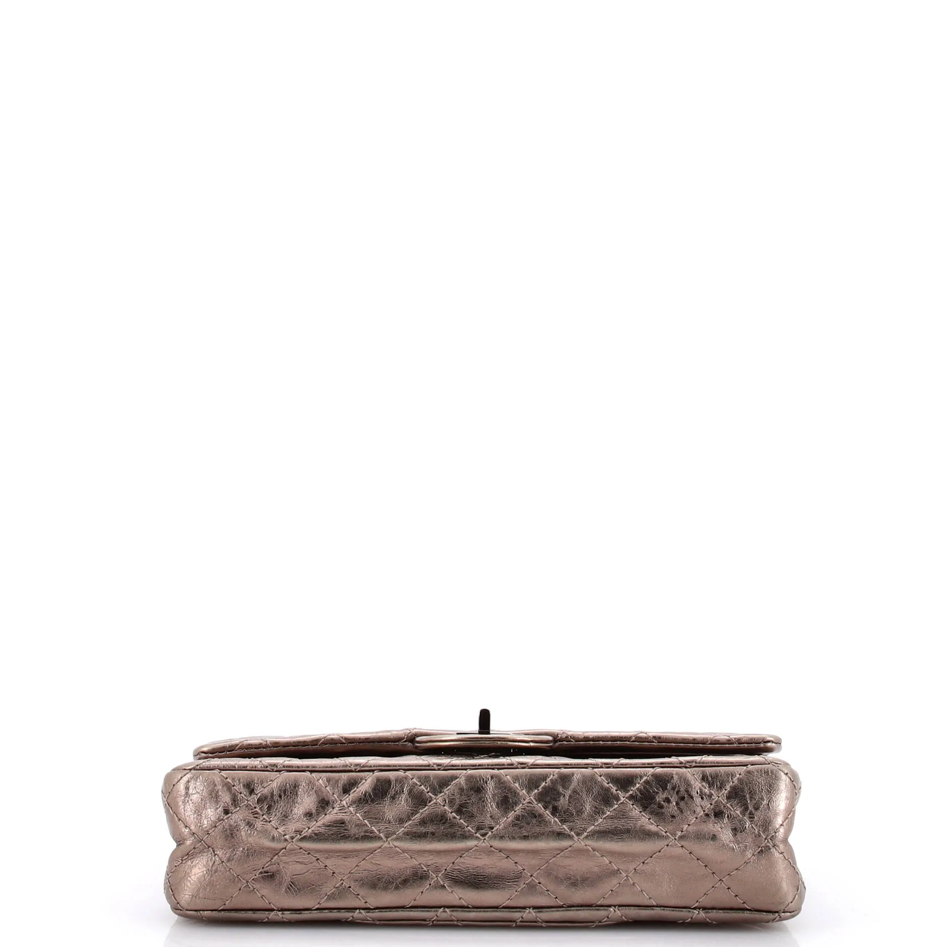 Pre-Loved Chanel Reissue 2.55 Flap Bag Quilted Metallic Aged Calfskin 225 sold by Zulily product image thumbnail 5