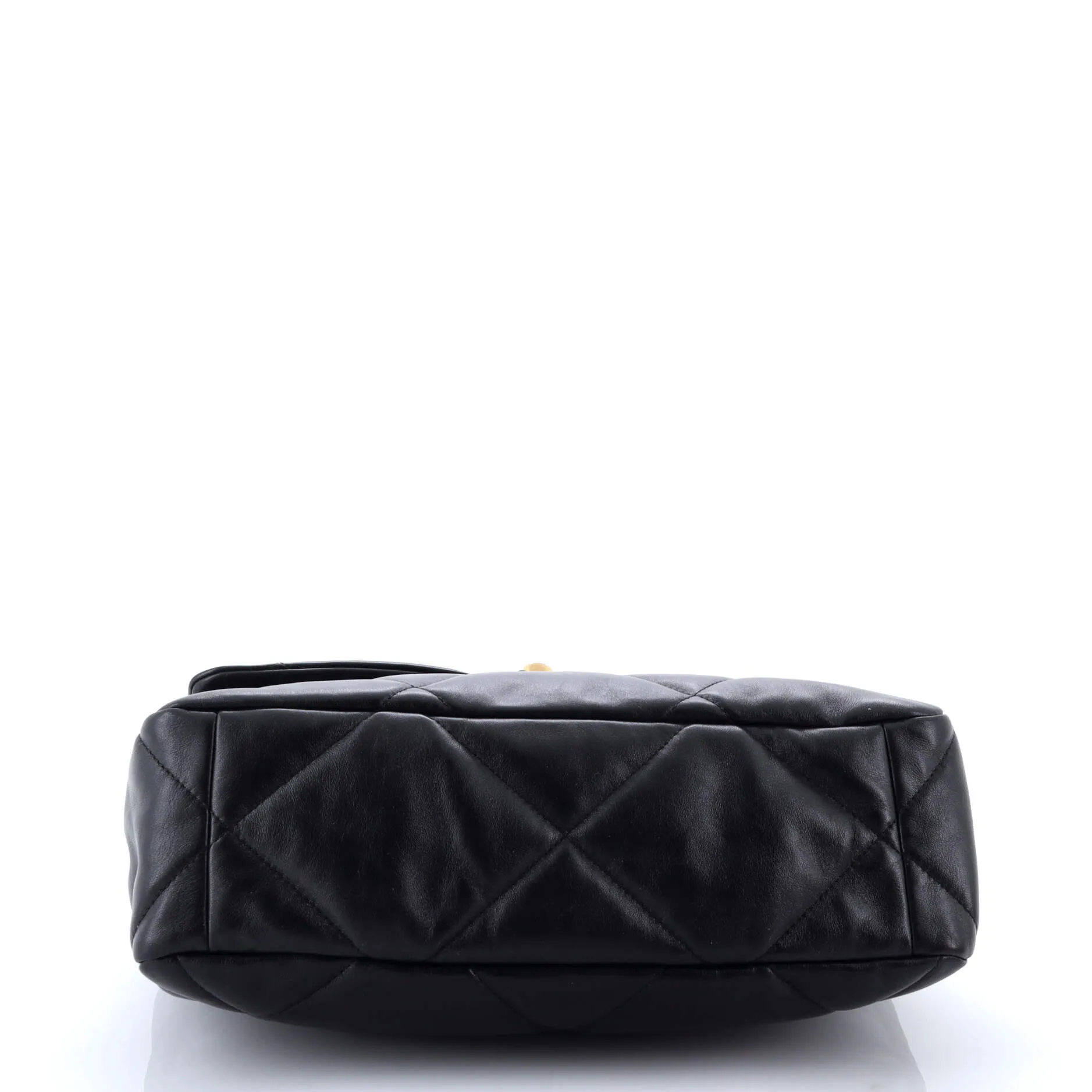 Pre-Loved Chanel 19 Flap Bag Quilted Leather Large sold by Zulily product image thumbnail 4